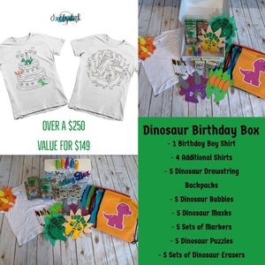 Dinosaur Birthday Box